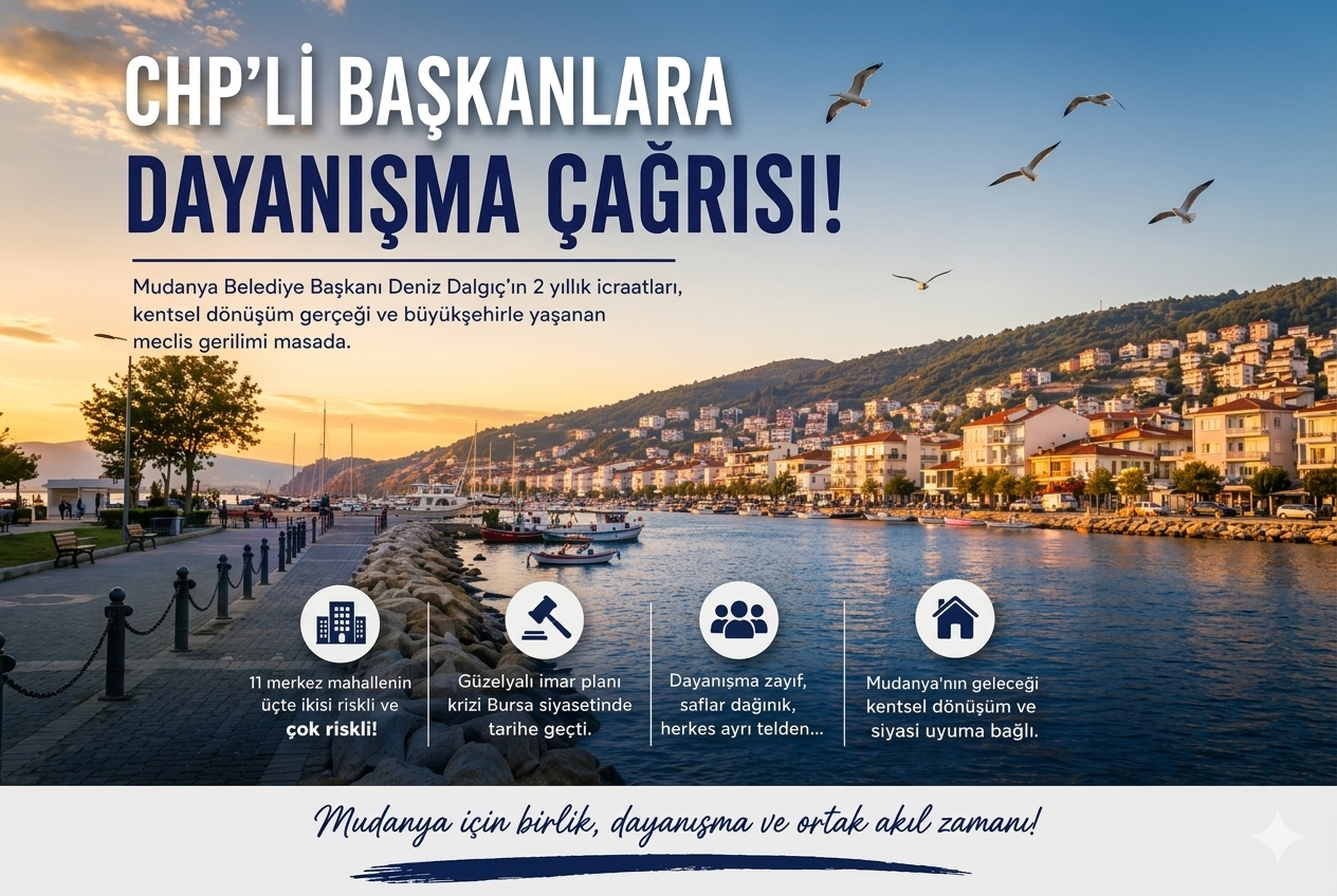 CHP’li Başkanlara Dayanışma Çağrısı